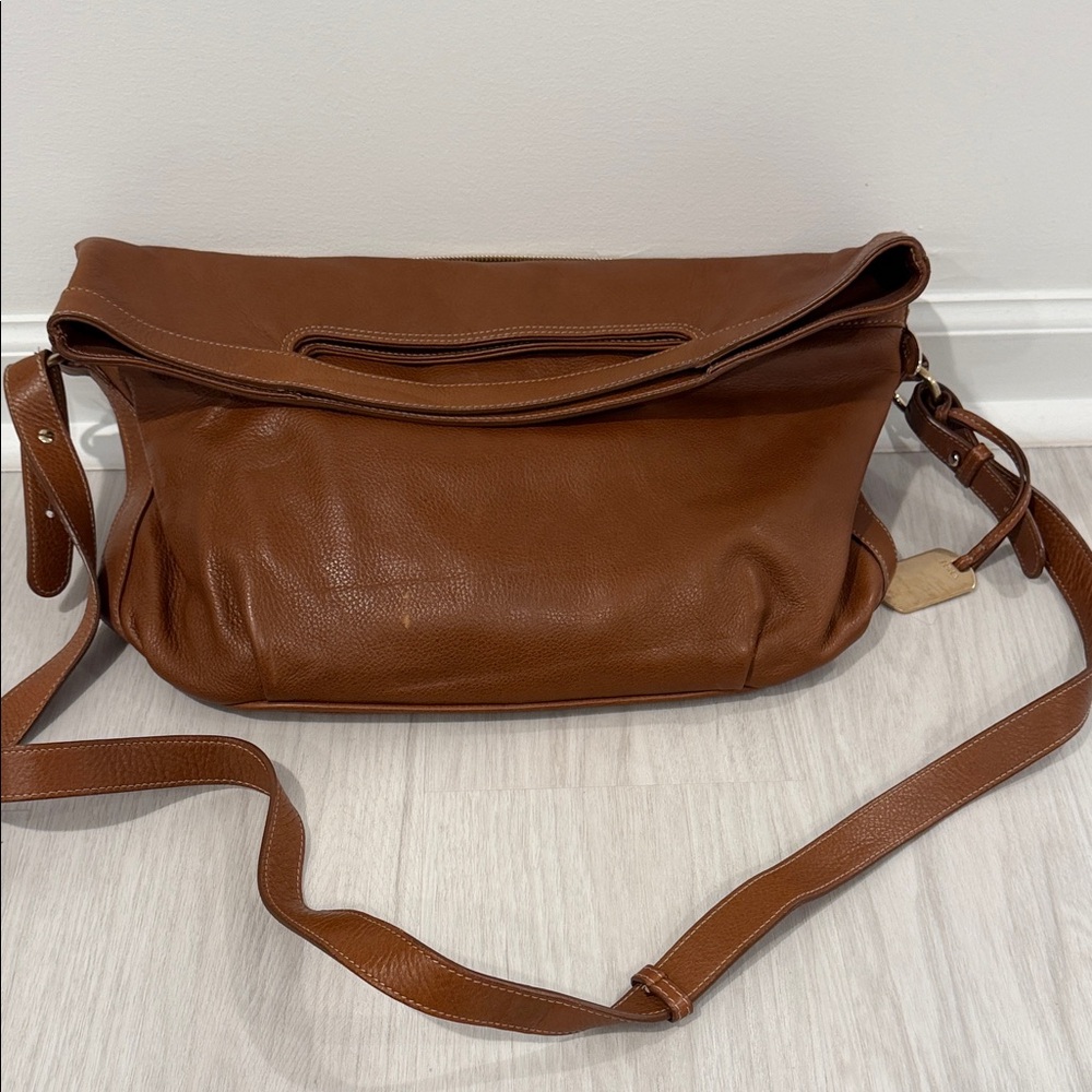 Brown Leather Bag by Furla